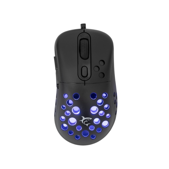 biała mysz gamingowa White Shark AZRAEL RGB